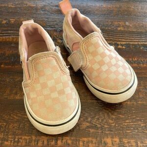 Pink Checkered Vans